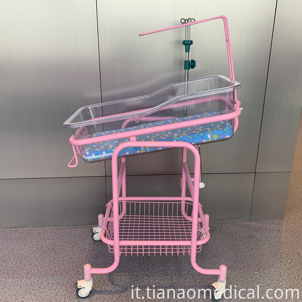 Hospital Transparent Baby Crib